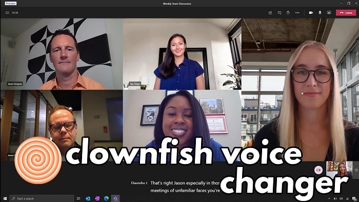 CLOWNFISH VOICE CHANGER FOR MICROSOFT TEAMS